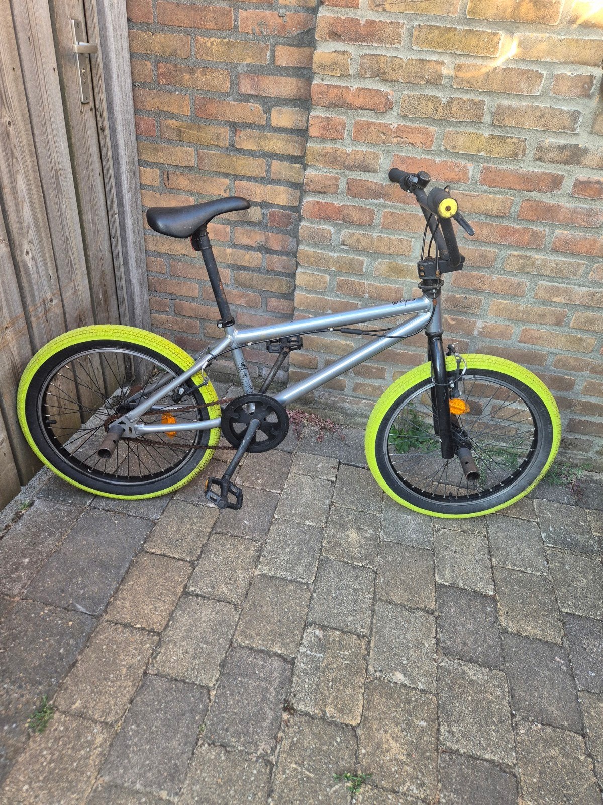 Cros/stunt fiets, Fietsen en Brommers, Fietsen | Crossfietsen en BMX, Ophalen, Staal, Minder dan 16 inch
