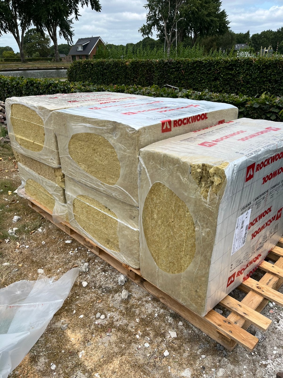 Rockwool mono silver isolatie, Doe-het-zelf en Verbouw, Isolatie en Afdichting, Ophalen, 12 cm of meer, Steenwol, Zo goed als nieuw