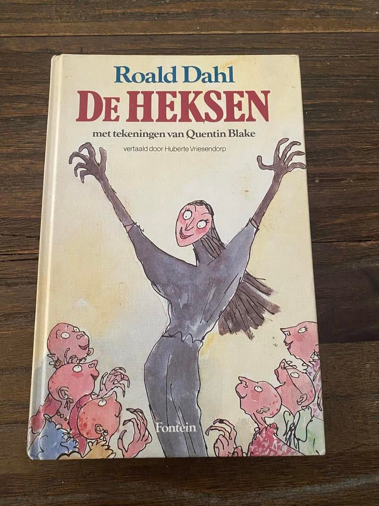 De Heksen - Roald Dahl (oud boek, nostalgie), Ophalen of Verzenden, Zo goed als nieuw