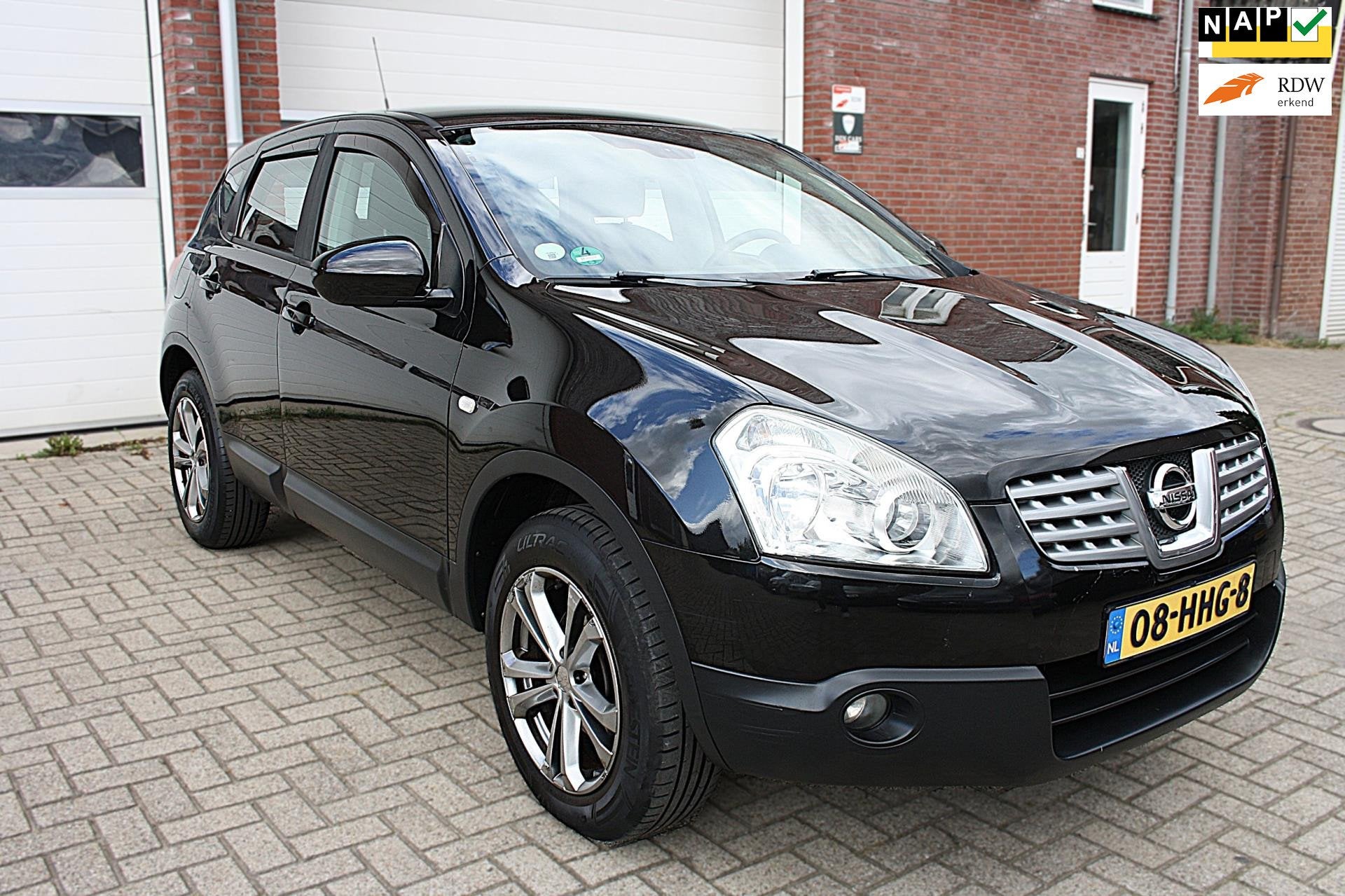 Nissan Qashqai 1.6 Acenta |Nap|Airco|trekhaak|cruise control, Voorwielaandrijving, 1272 kg, 15 km/l, Gebruikt