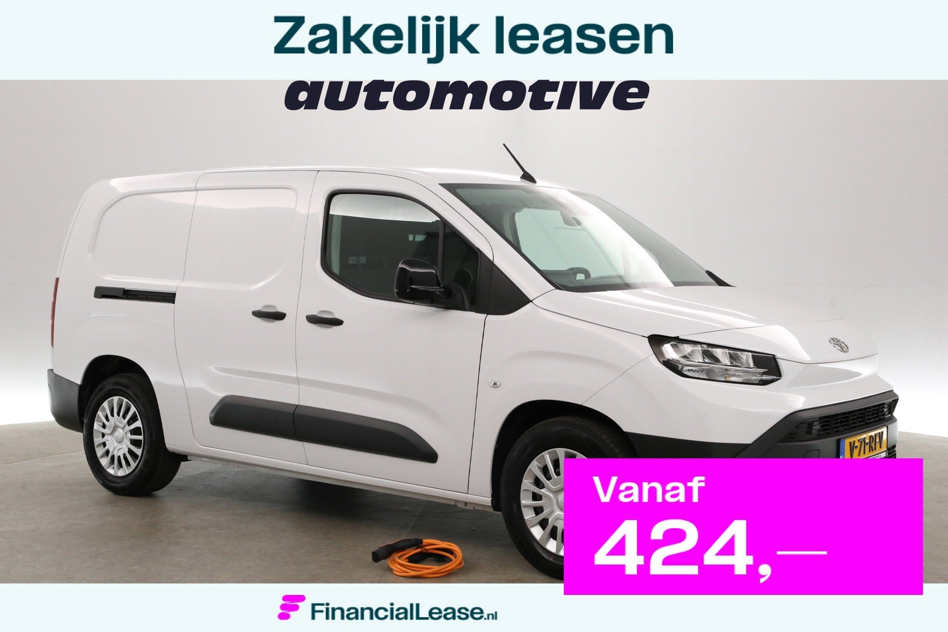 Toyota ProAce e-Proace City Challenger Long 50 kWh | Snellad, 750 kg, Parkeersensor, Wit, Toyota