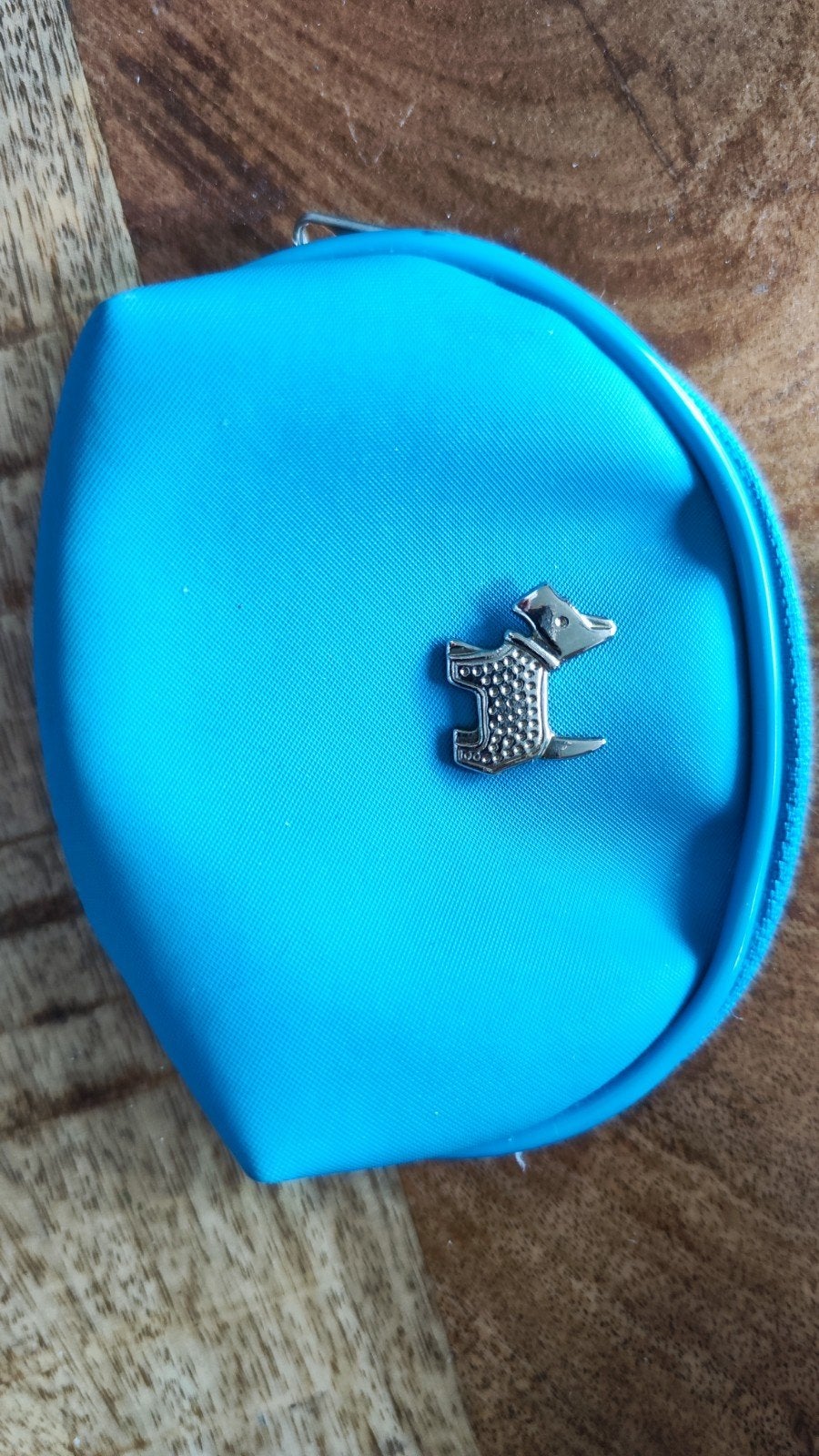 Chipie portemonnee / muntzakje in turquoise, Ophalen of Verzenden, Zo goed als nieuw, Blauw, Overige merken