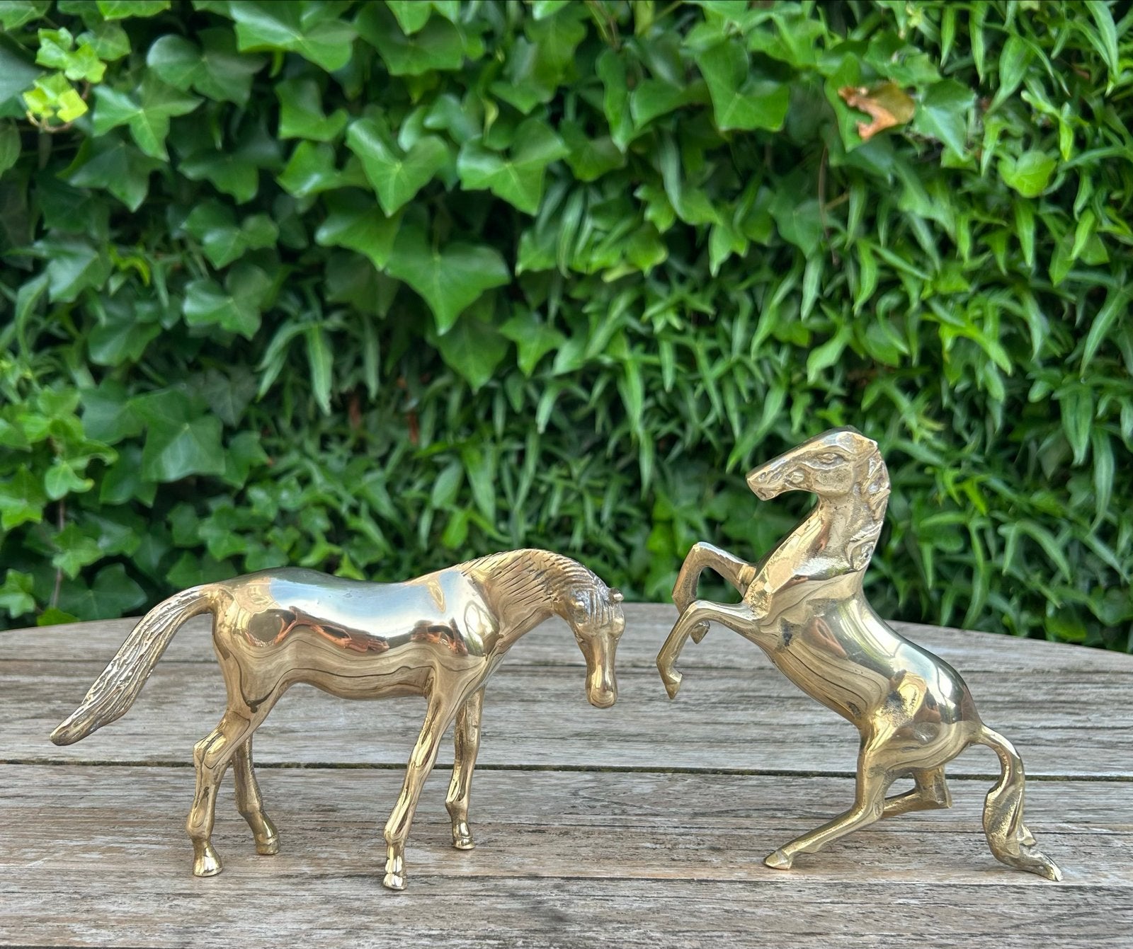 Messing paarden, Ophalen of Verzenden