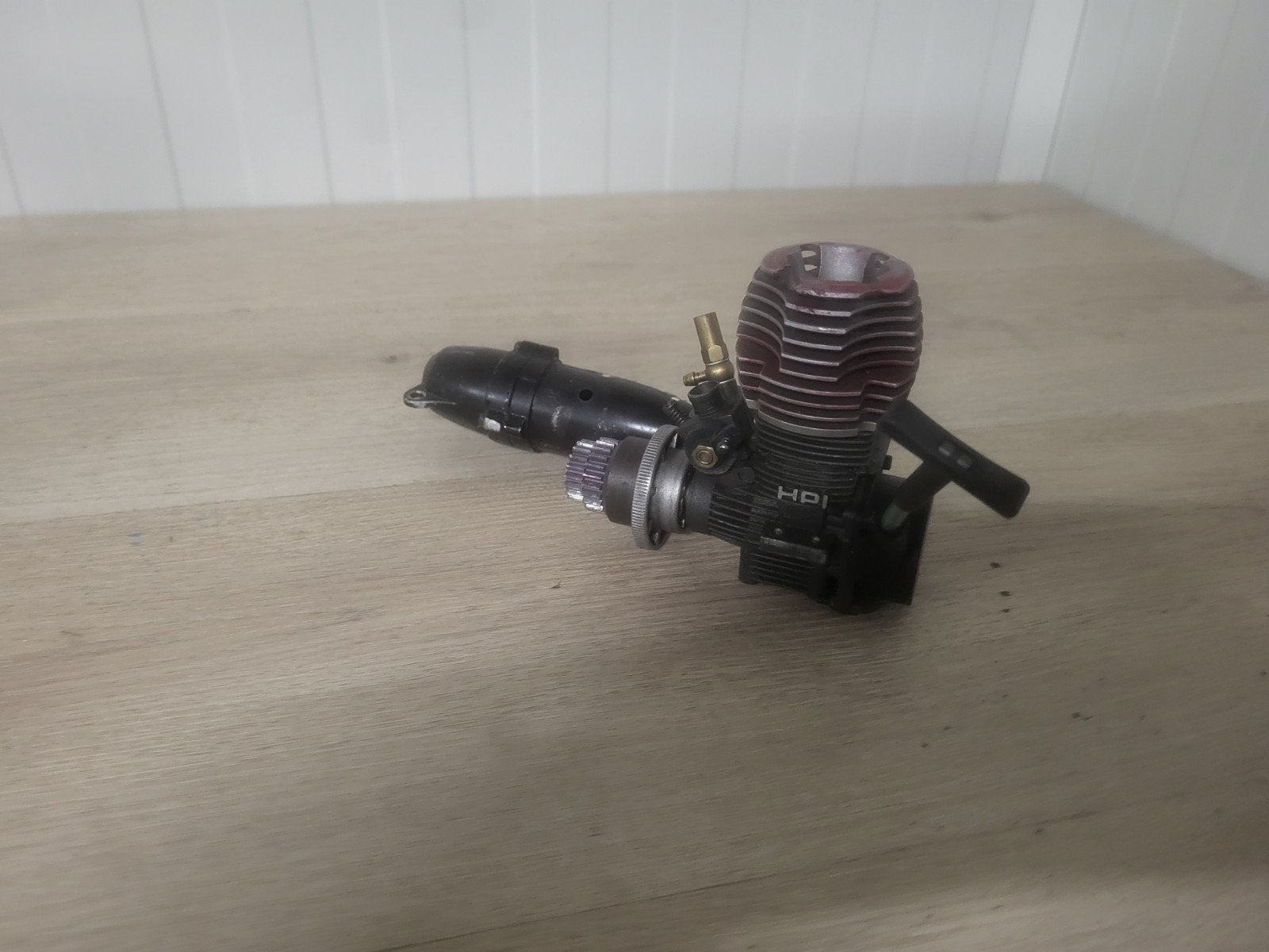 hpi 15 nitro motortje, Hobby en Vrije tijd, Modelbouw | Radiografisch | Auto's, Ophalen of Verzenden, Zo goed als nieuw, Nitro