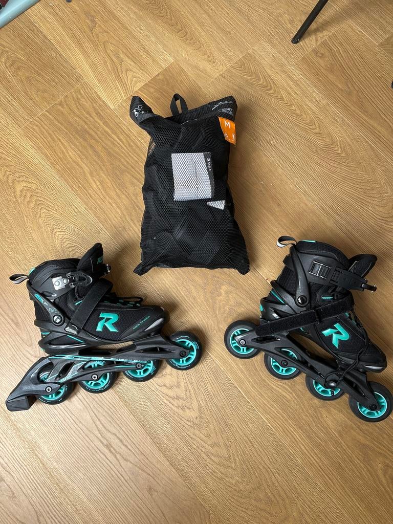 Roces skeelers met Olexo beschermers 37 - Zo goed als nieuw, Ophalen, Zo goed als nieuw, Inline skates 4 wielen, Roces
