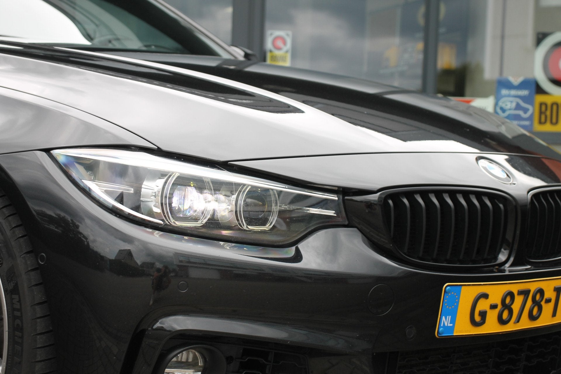 BMW 4 Serie Gran Coupé 418i High Executive Edition  Auto, Auto's, Automaat, 12 maanden, Gebruikt, Zwart