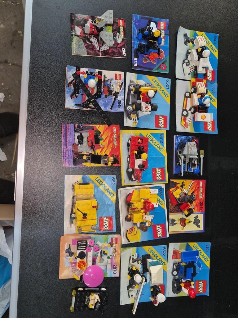 15 unieke lego items rond de jaren 1990., Ophalen of Verzenden, Gebruikt