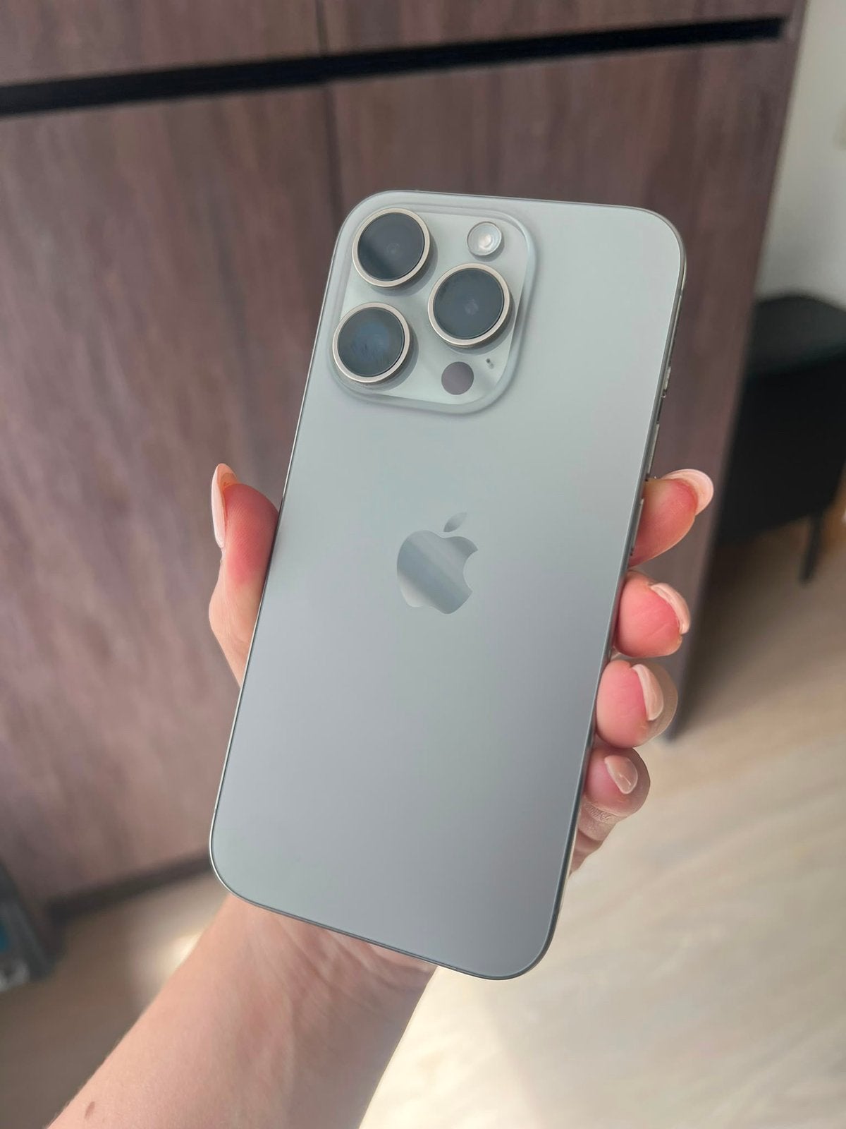 iPhone 15pro 128GB, Telecommunicatie, Mobiele telefoons | Apple iPhone, 86 %, Ophalen of Verzenden, Grijs, Zonder abonnement