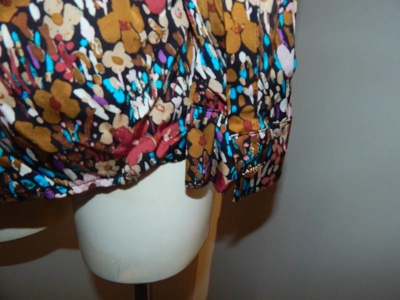 Fabienne Chapot blouse bloemen print kleuren mt 40, Maat 38/40 (M), Overige kleuren, Verzenden, Zo goed als nieuw