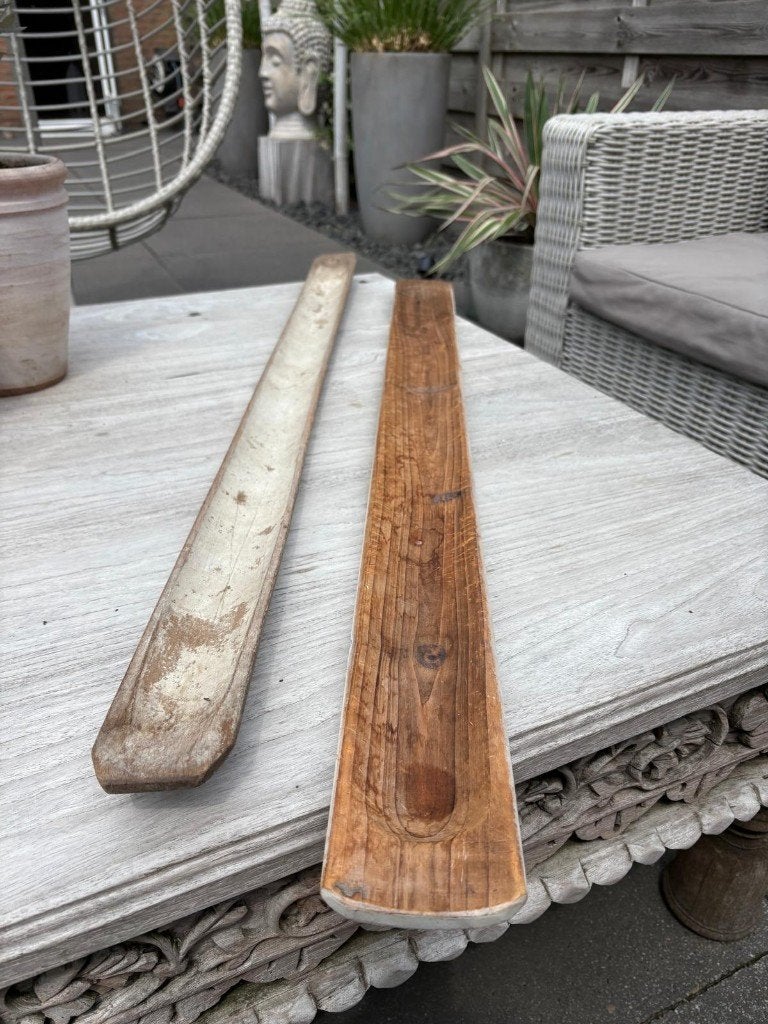 Brocante Franse stokbroodplank - serveerplank, Ophalen of Verzenden