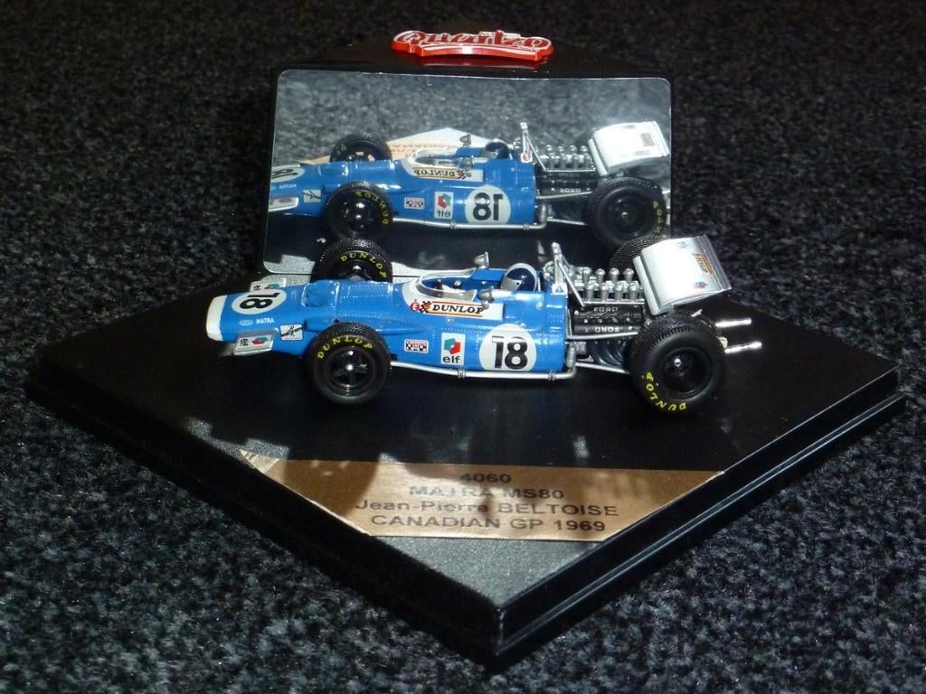1969 - Matra MS80 - Jean-Pierre Beltoise - Canadian GP, Ophalen of Verzenden, Zo goed als nieuw, Auto, Overige merken