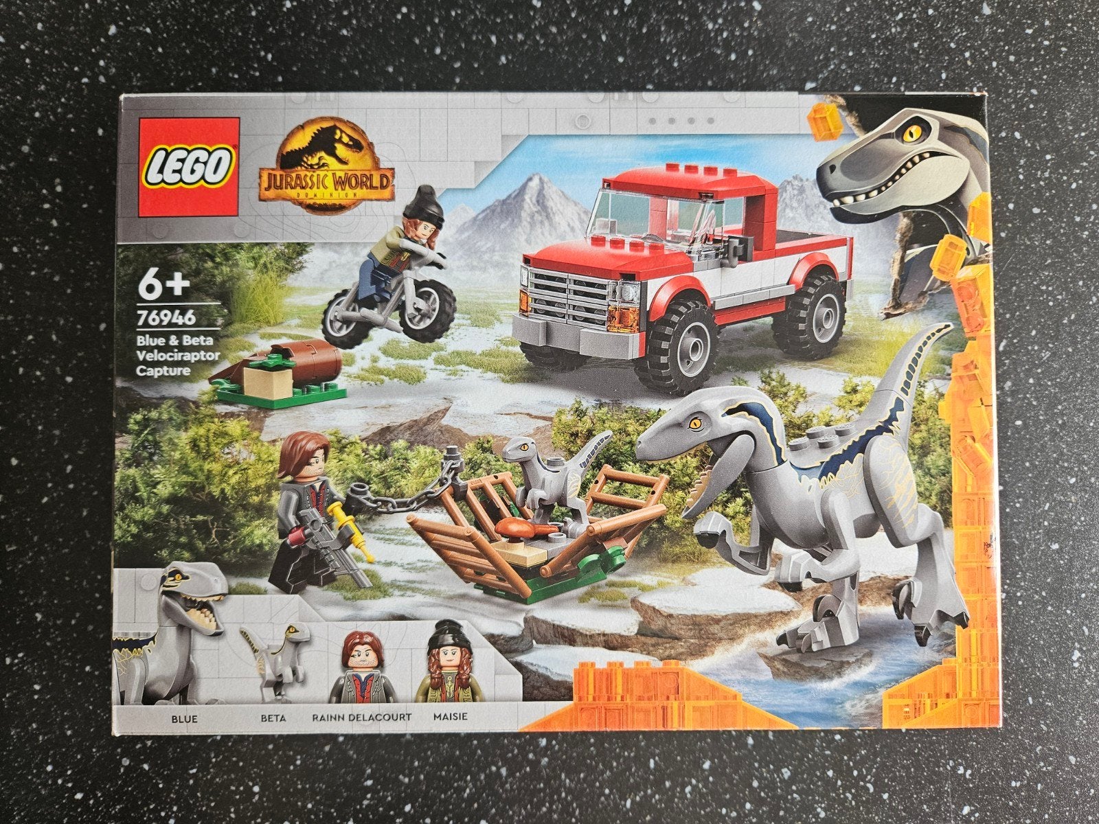 LEGO 76946 Jurassic World Blue & Beta Velociraptor Capture, Ophalen of Verzenden, Nieuw, Lego, Jurassic World