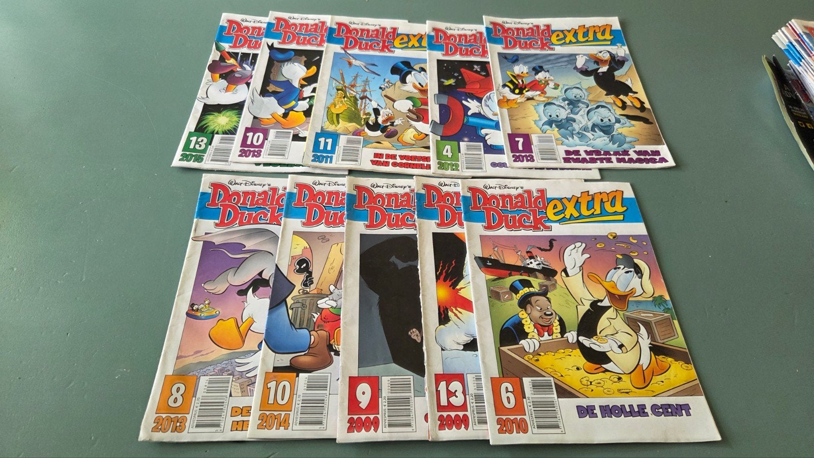 10x Donald Duck Extra - Verschillende Jaargangen 12.50, Ophalen