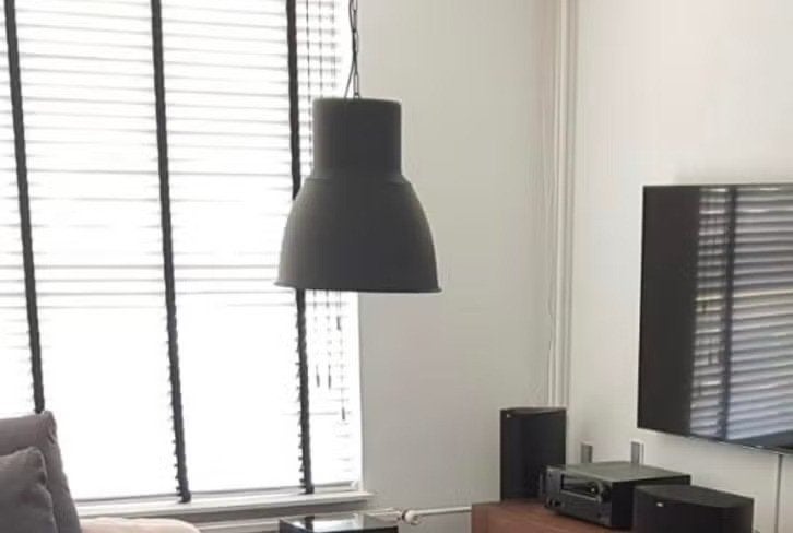 Hektar lamp 22cm donkergrijs, Ophalen of Verzenden, Zo goed als nieuw