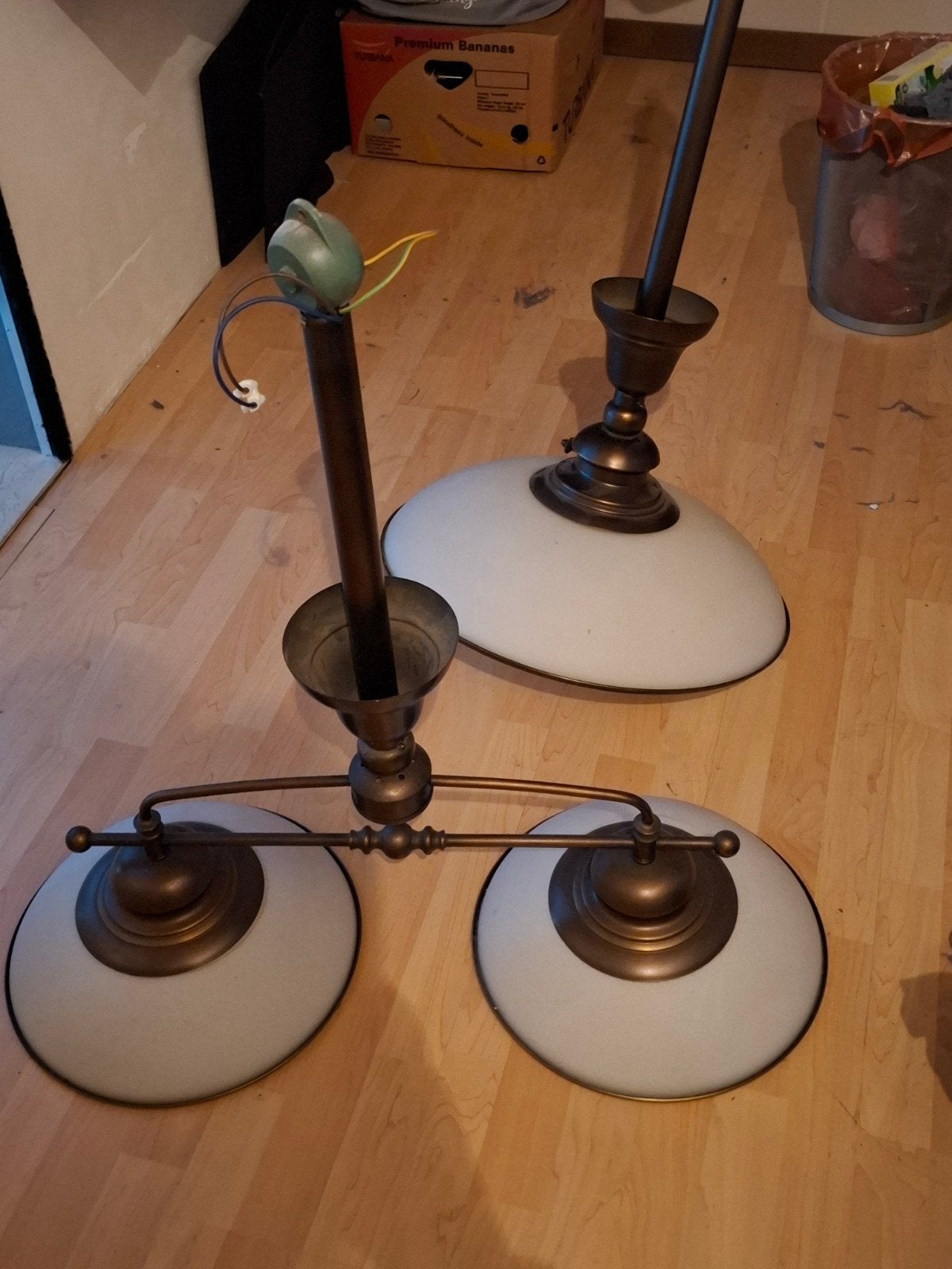 lampenset, Ophalen