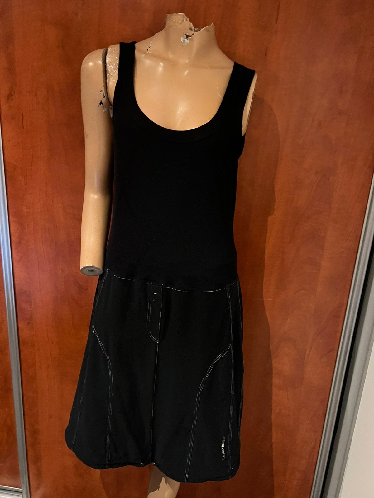 Marccain jurk maat 5 L valt als M origineel zgan, Maat 38/40 (M), Zwart, G, T