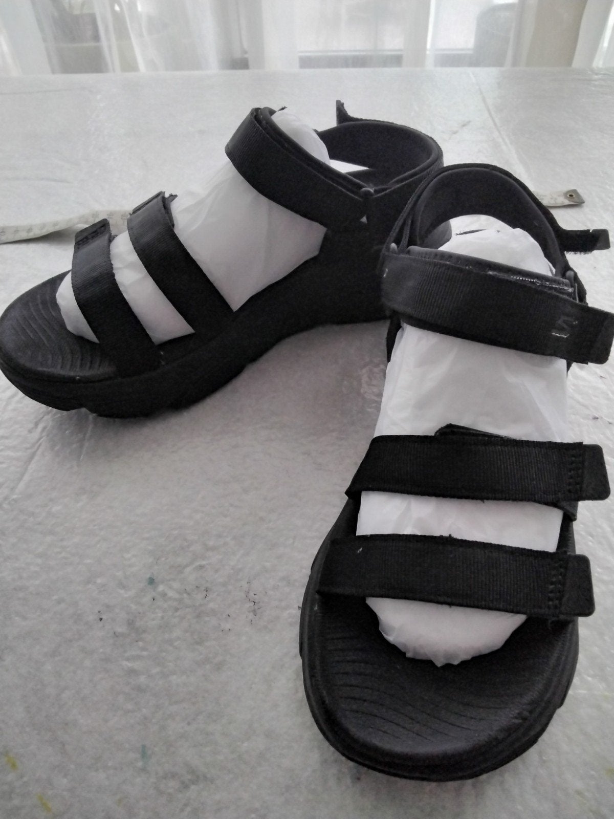 Nieuwe Skechers sandalen maat 39, Skechers, Zwart, Nieuw, Sandalen of Muiltjes