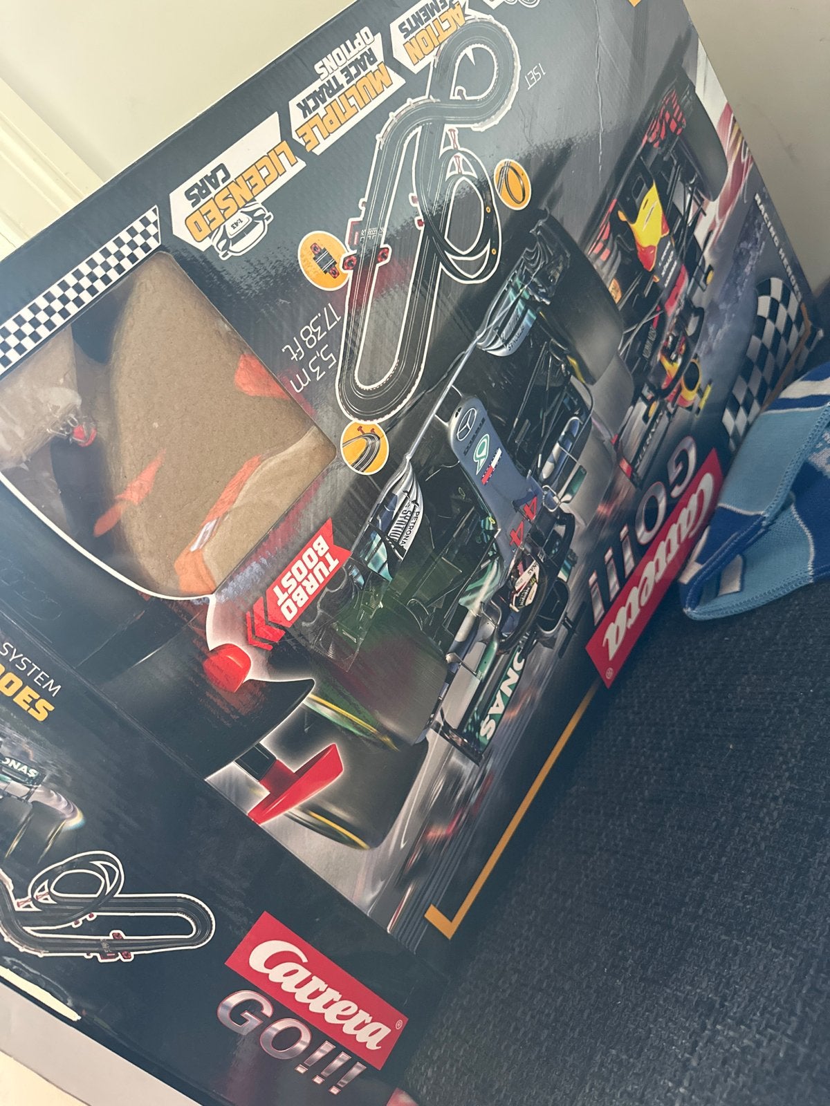 Carrera Go Racebaan - Racing Heroes Set, Kinderen en Baby's, Ophalen, Racebaan, Carrera, Zo goed als nieuw