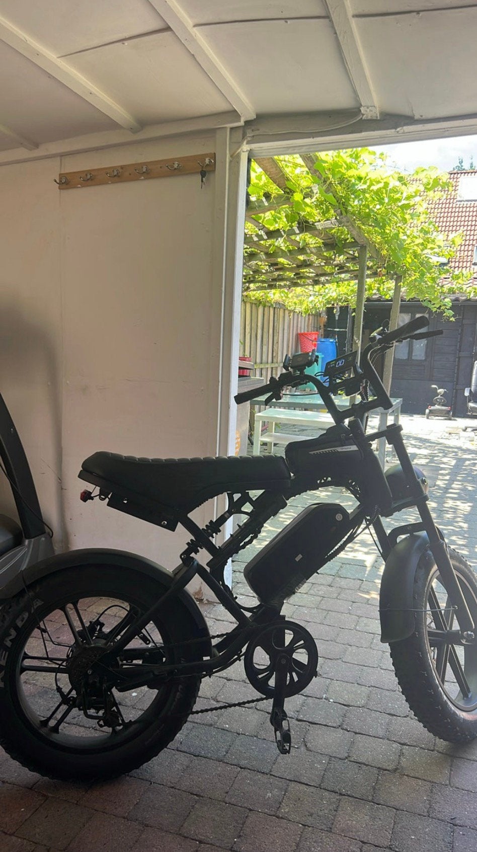 Fatbike, Fietsen en Brommers, Elektrische fietsen, Gebruikt, 55 tot 59 cm, 30 tot 50 km per accu, Ophalen