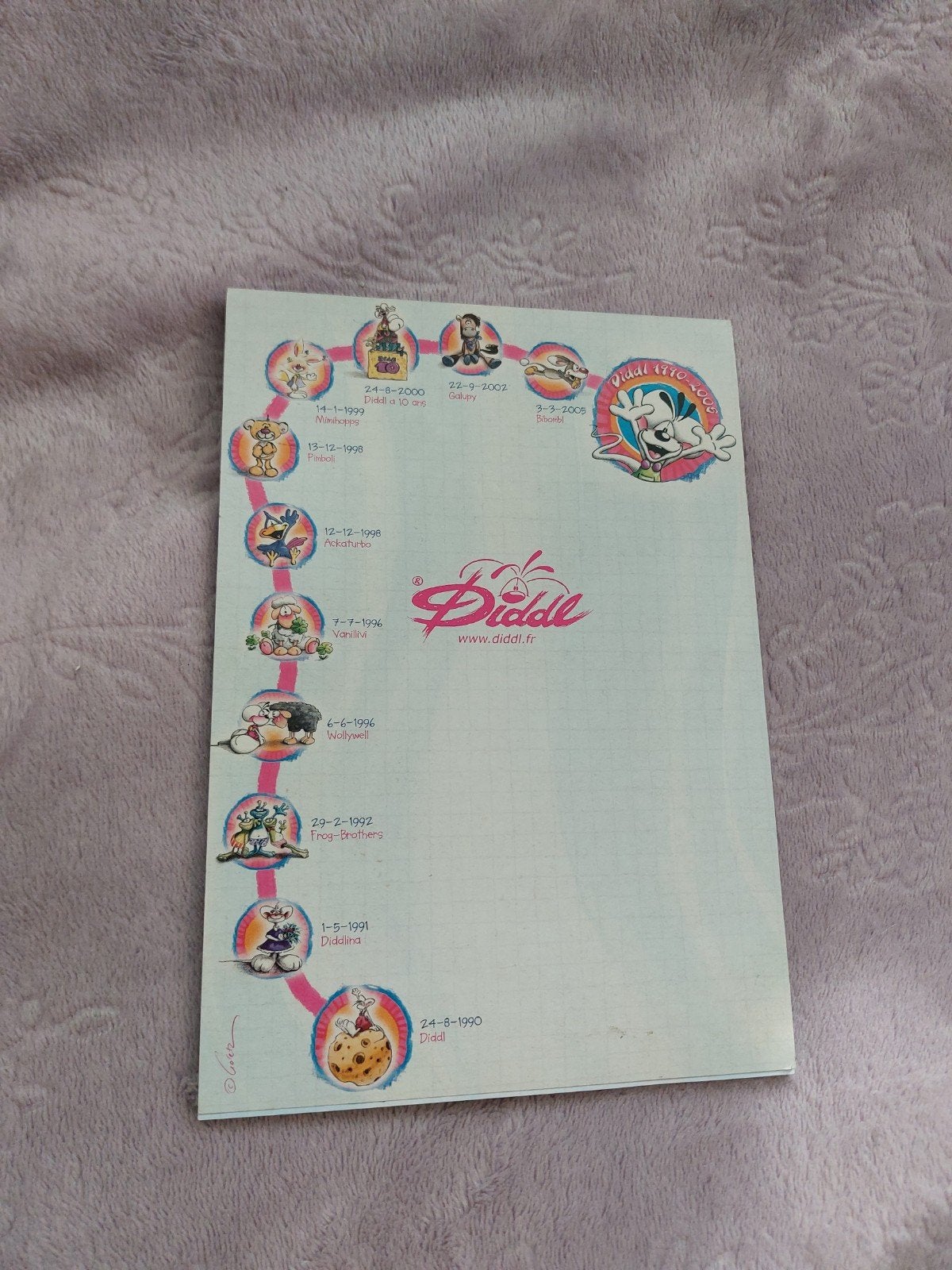 Diddlblok zeldzaam, Verzamelen, Ophalen of Verzenden