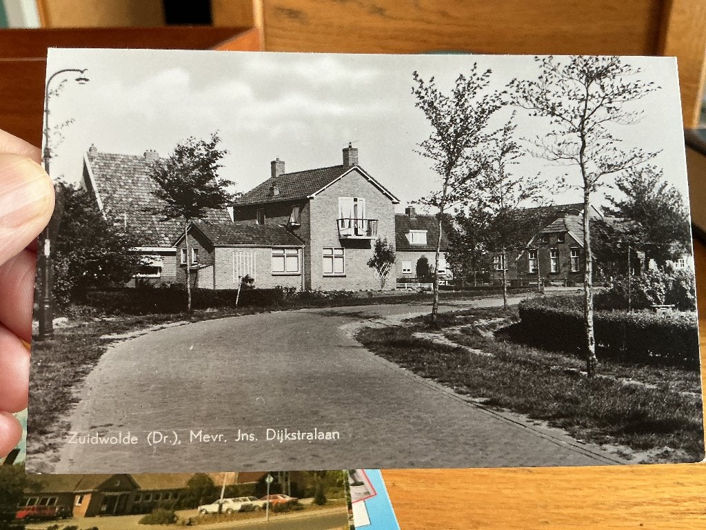 Zuidwolde mevr.jans dijkstralaan, Verzenden, 1960 tot 1980, Ongelopen, Drenthe