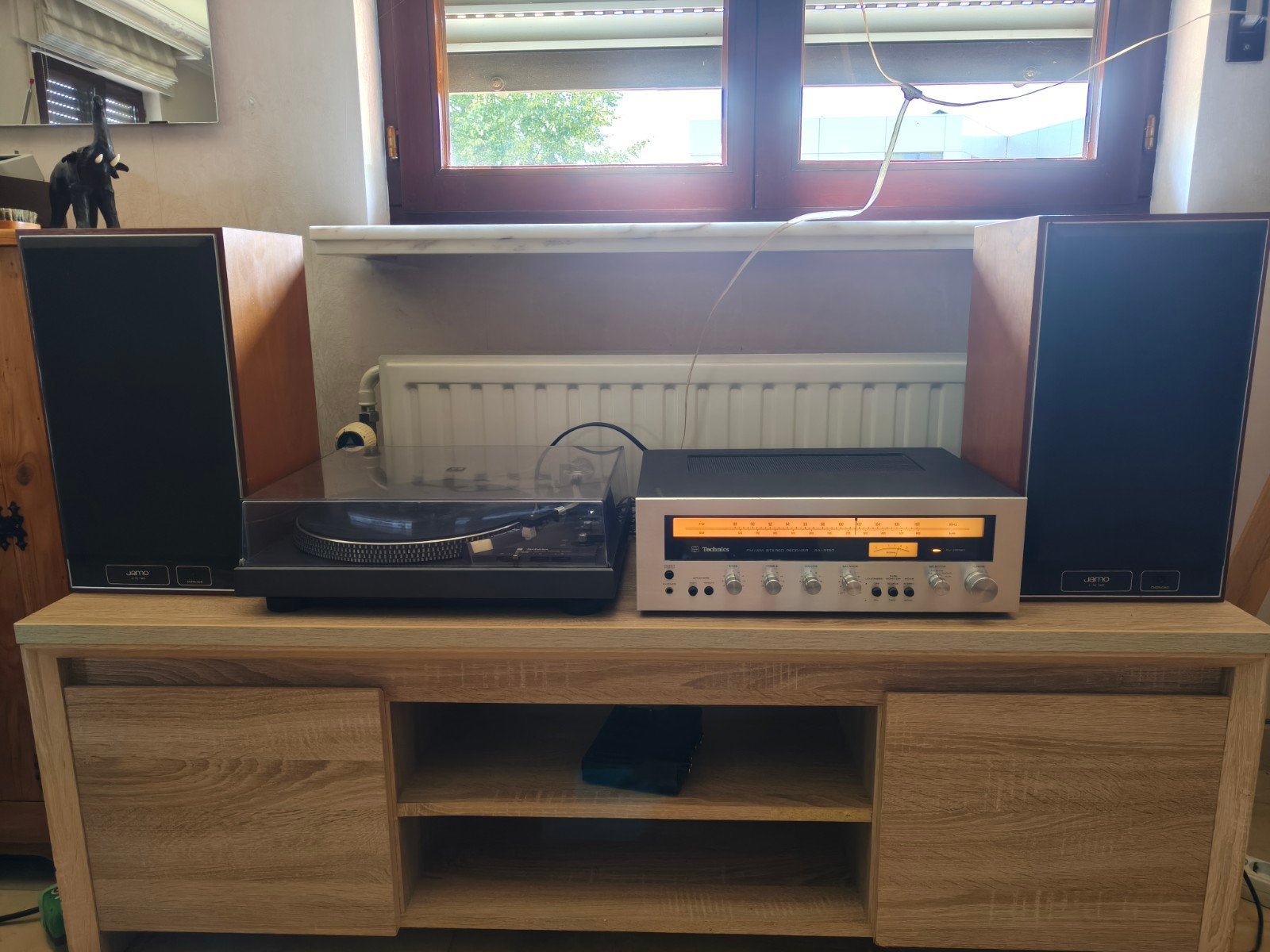Technics sl-1900 sa-5150 + Jamo j-70 two, Ophalen, Zo goed als nieuw, Overige merken