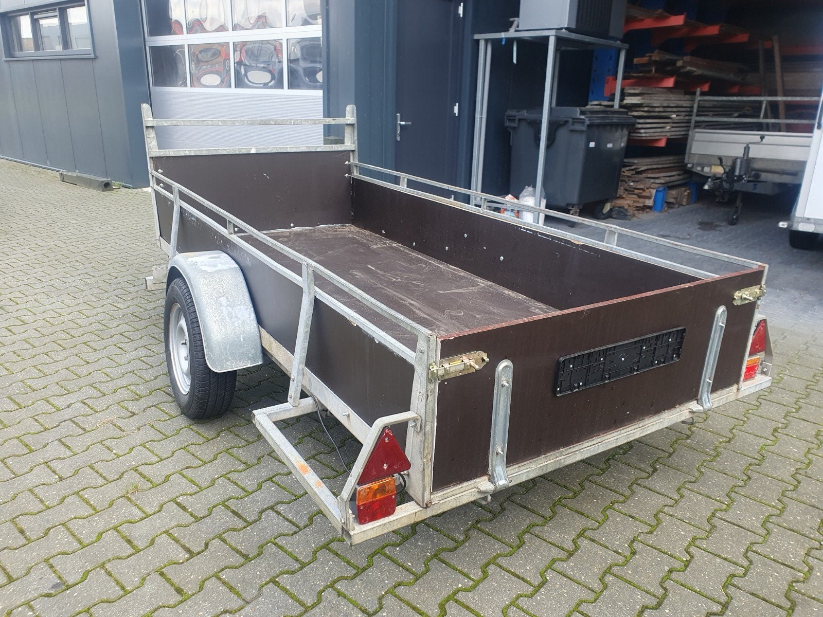 Rowe enkelas 3 x130 gegalvaniseerd  750kg Ongeremd 750euro, Ophalen of Verzenden
