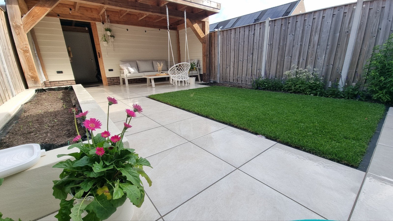 60x60cm Volledig keramische tegels 3cm dik - Nieuw - ~3m2, Tuin en Terras, Tegels en Klinkers, Ophalen, Nieuw, Keramiek, Minder dan 5 m²