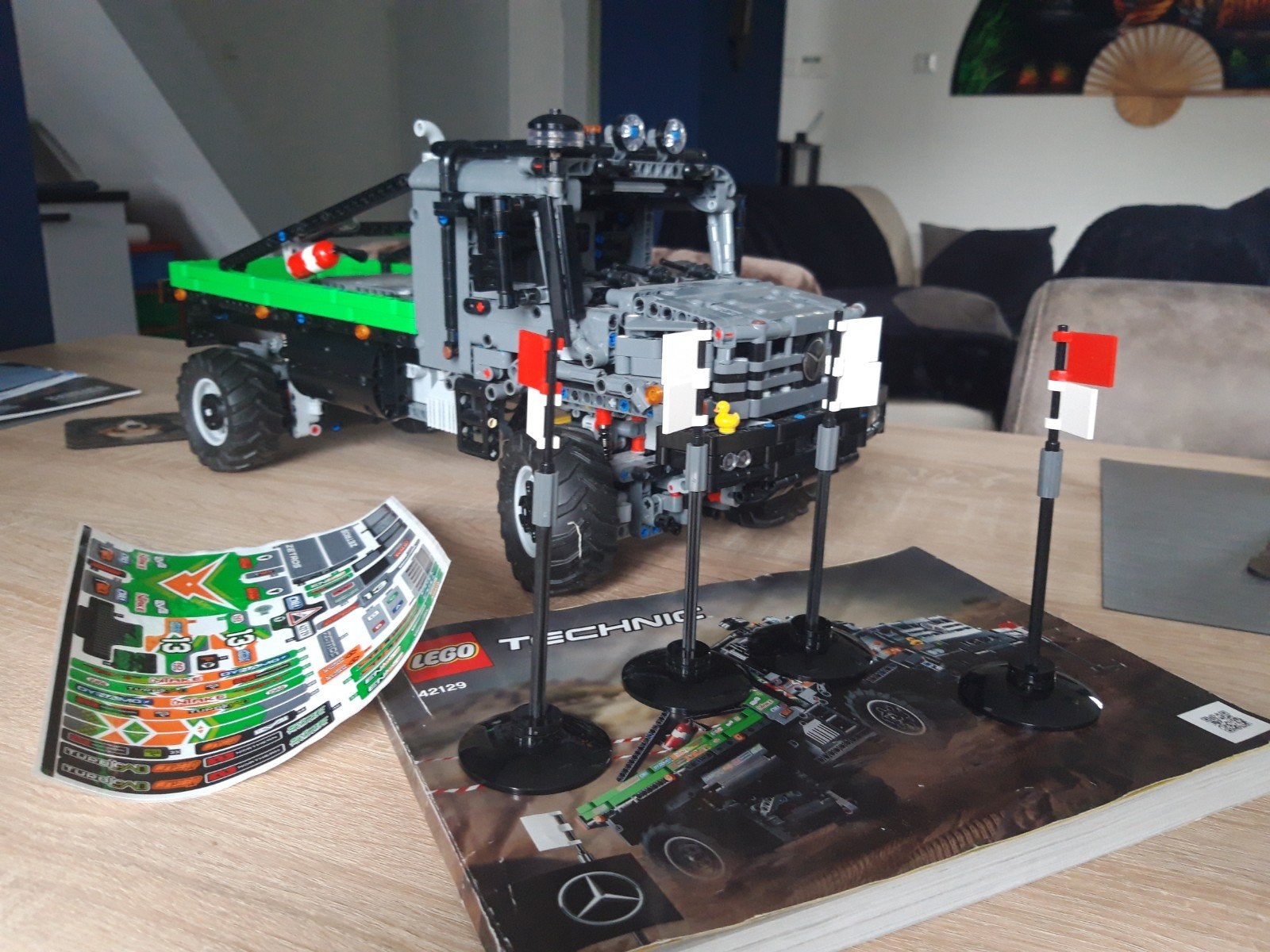 lego 42129, Ophalen