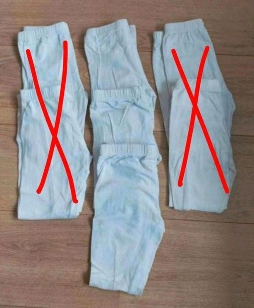 Izgs! 3x Fijne witte legging van Zeeman. Mt 110/116, Broek, Zeeman, Gebruikt, Meisje
