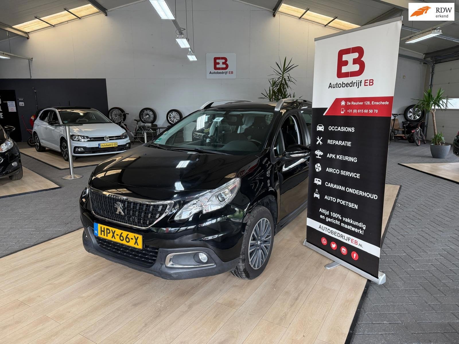 Peugeot 2008 1.2 PureTech Blue Lease Executive, Auto's, Voorwielaandrijving, Stof, Euro 6, Bedrijf