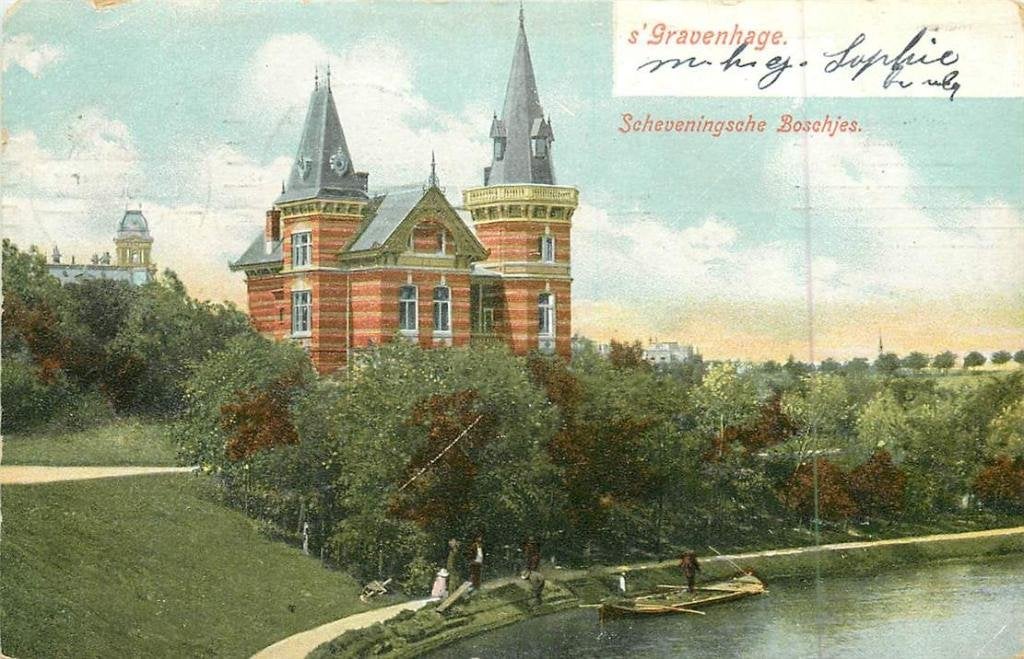 381-009-003 s Gravenhage Scheveningsche Boschjes, Verzenden, Voor 1920, Zuid-Holland