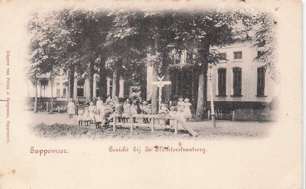 703-336-053 Sappemeer Gezicht bij de Slochterstraatweg, Verzenden, Voor 1920, Groningen