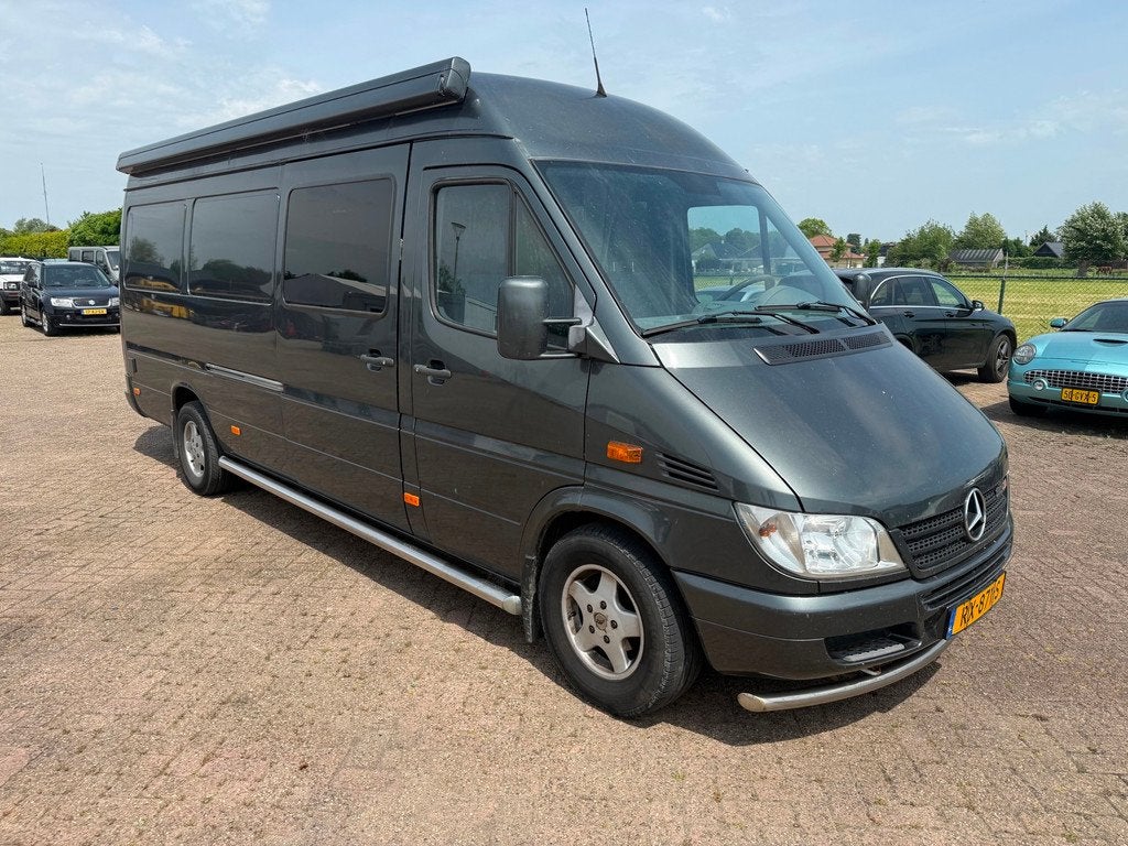 Mercedes-Benz 313 CDI C Motorsport Camper Volledig ingericht, Caravans en Kamperen, Campers, Airbags, Mercedes-Benz, Bedrijf, Tot en met 4