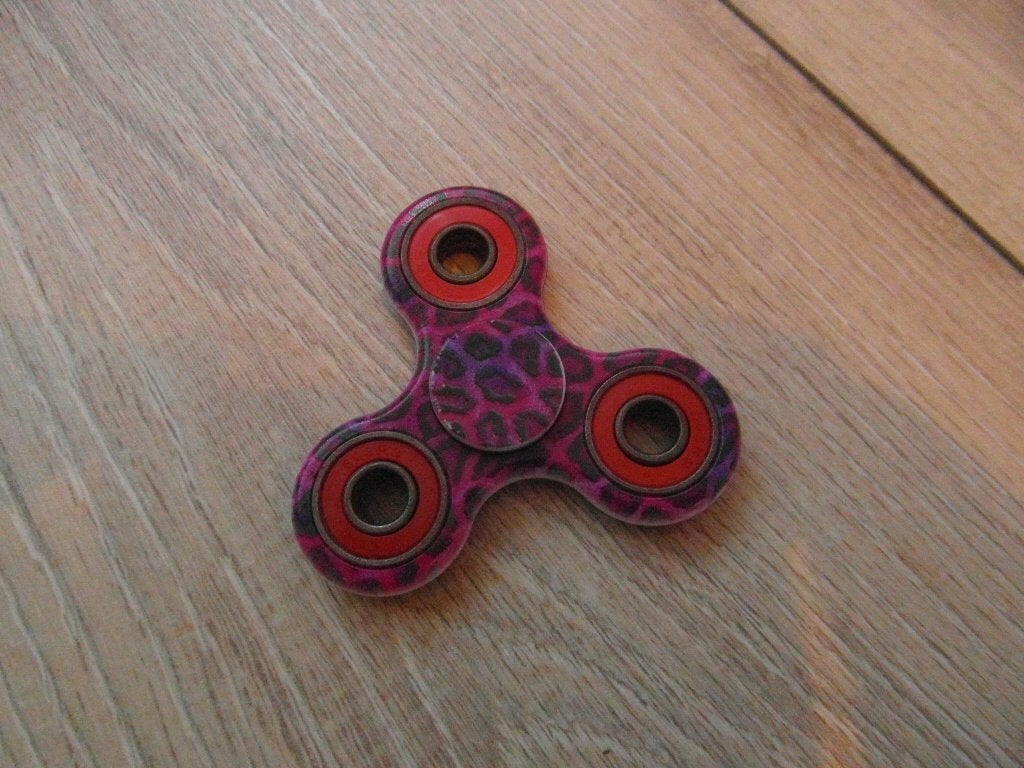Fidget Spinner - Panterprint, Verzenden, Zo goed als nieuw