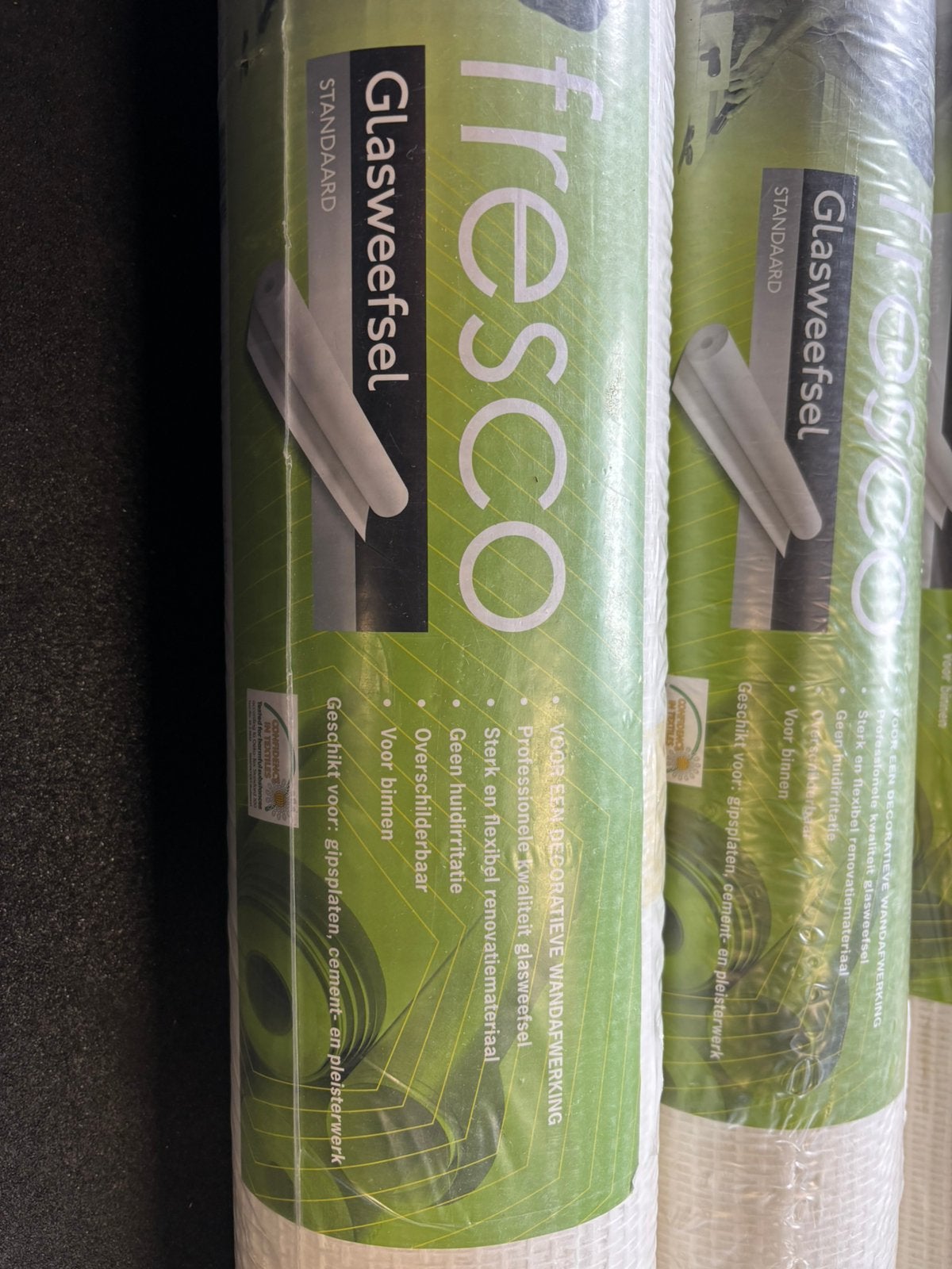 Rollen fresco glasvezel behang nieuw, Ophalen, Glasvezelbehang, 75 m² of meer, Overige merken