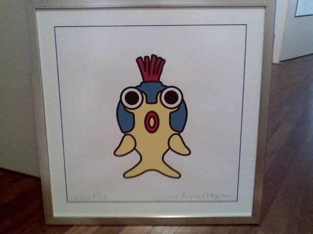 Raymond Hoogendorp twee ingelijste genummerde litho's rare, Origineel, Ophalen, Dieren en Natuur, Lithografie
