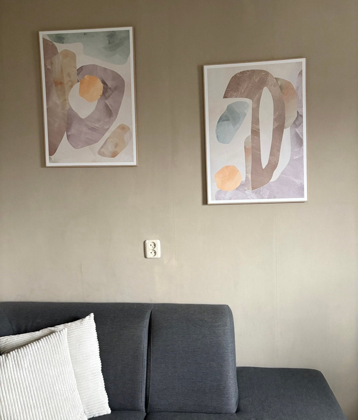 Abstract - Schilderij - Orangewallz, Antiek en Kunst, Ophalen