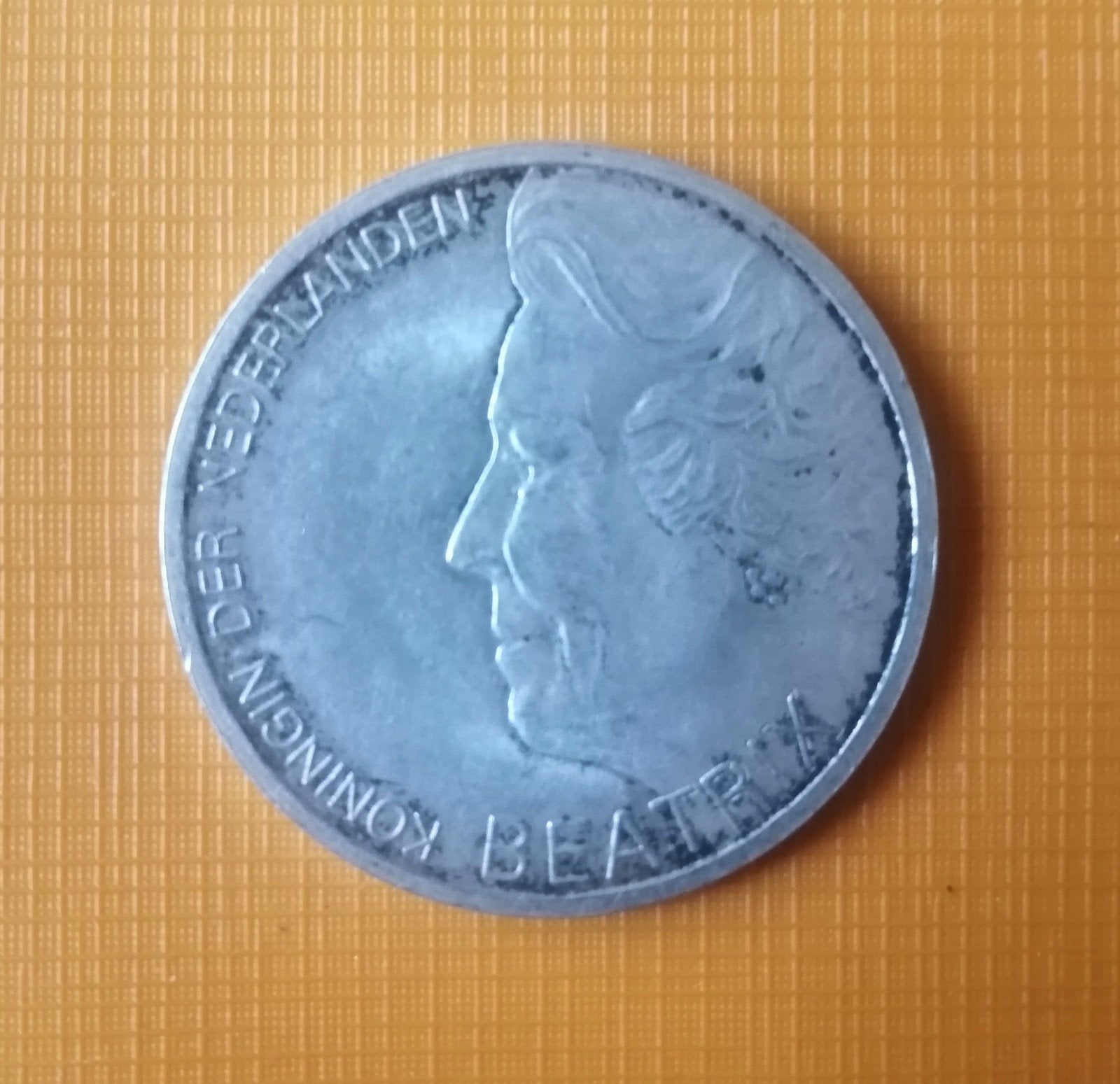 Zilveren 10 Gulden munt 1995, Verzenden, Koningin Beatrix, Zilver, Losse munt