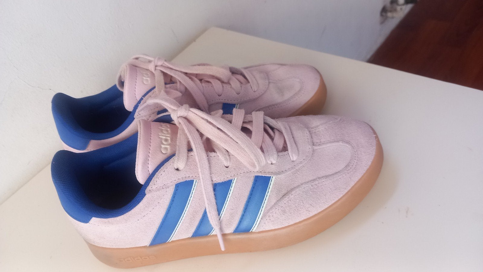 Adidas sneakers mt 38, Ophalen, Zo goed als nieuw, Roze, Sneakers of Gympen