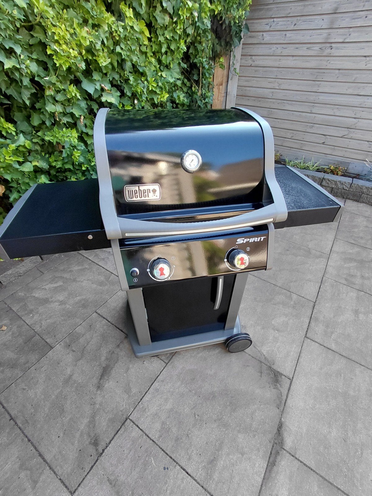 Weber Spirit E-210 gasbarbecue met extra bakplaat, Ophalen, Gebruikt, Weber