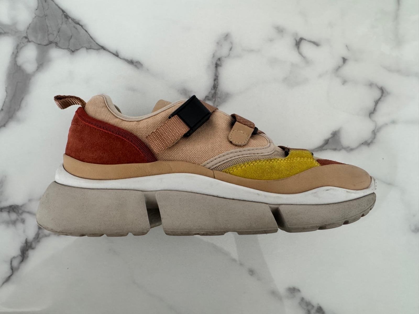 Chloé Sonnie sneakers maat 39, Kleding | Dames, Overige kleuren, Ophalen of Verzenden, Sneakers of Gympen, Gedragen