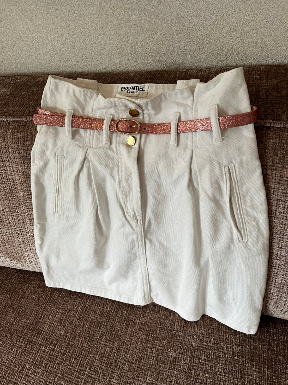 ESSENTIEL ANTWERP rok wit heel mooi mt 38, Wit, Ophalen of Verzenden, Zo goed als nieuw, Maat 36 (S)