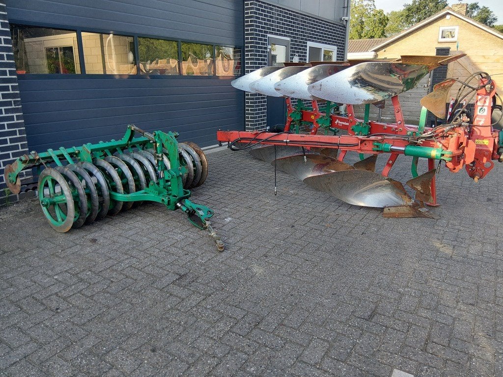 Kverneland VD 85 4 Schaar ploeg met Packomat vorenpakker