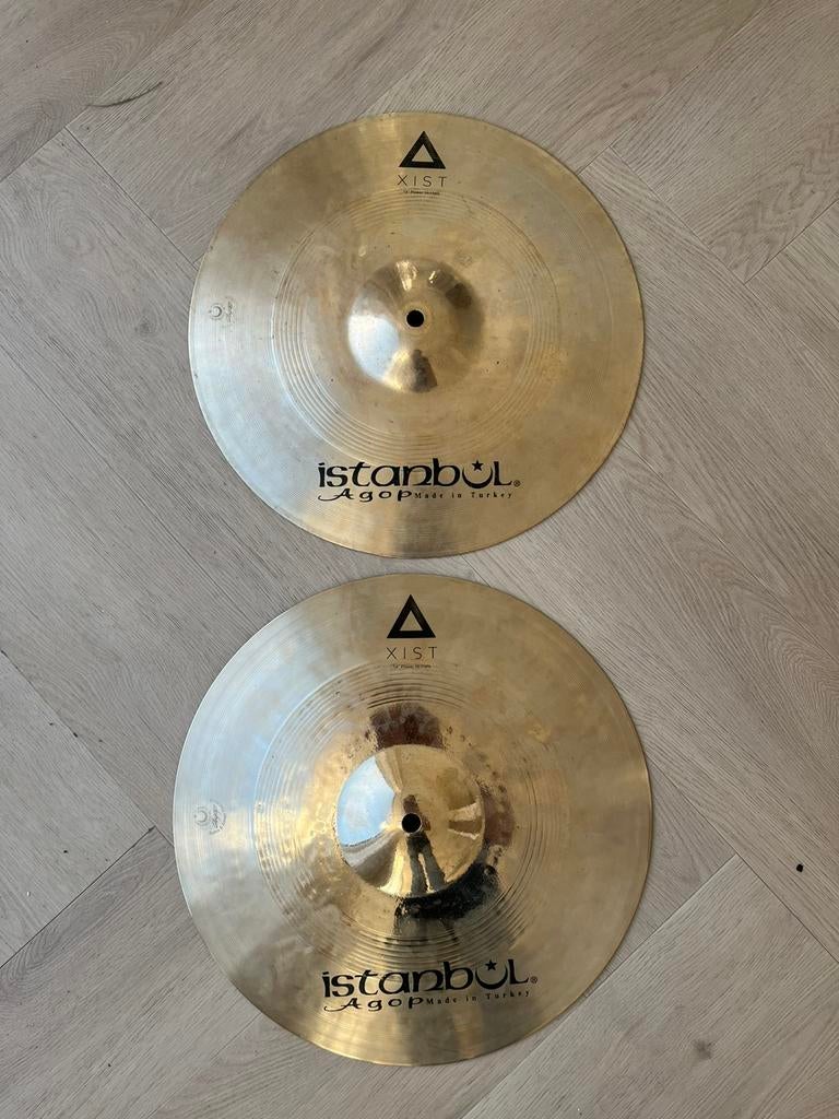 Hihat Istanbul Agop Xist 14”, Ophalen of Verzenden, Gebruikt, Drums of Percussie