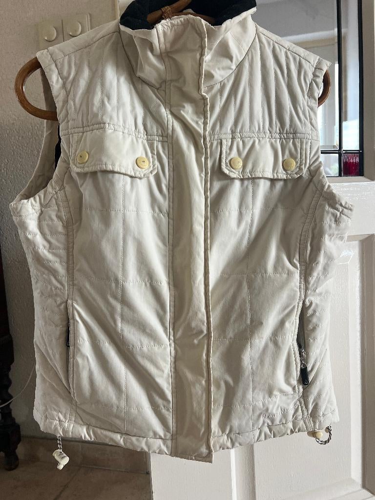 dames bodywarmer mt 38 mt M Human Nature creme kleur, Kleding | Dames, Bodywarmers, Maat 38/40 (M), Beige, Ophalen of Verzenden