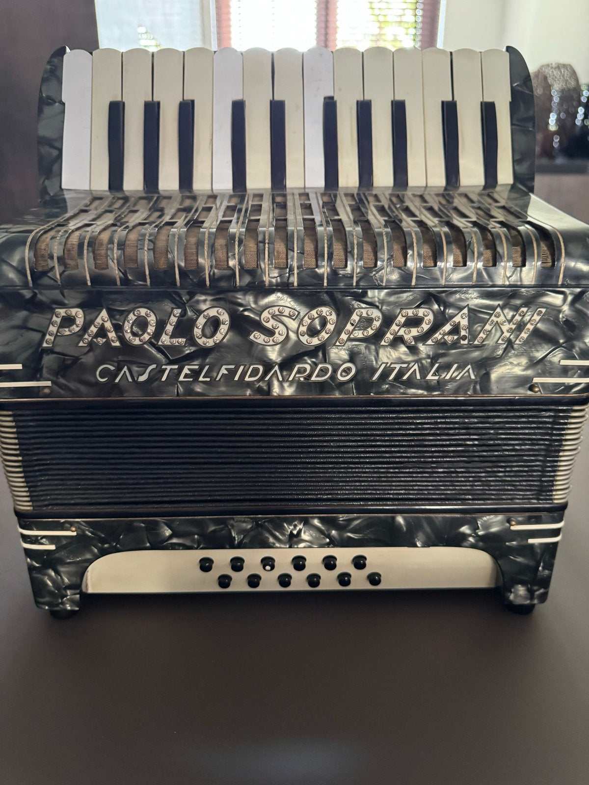 Paolo Soprani Castelfidardo Italia Accordeon, Overige merken, Gebruikt, Met riemen, Overige formaten