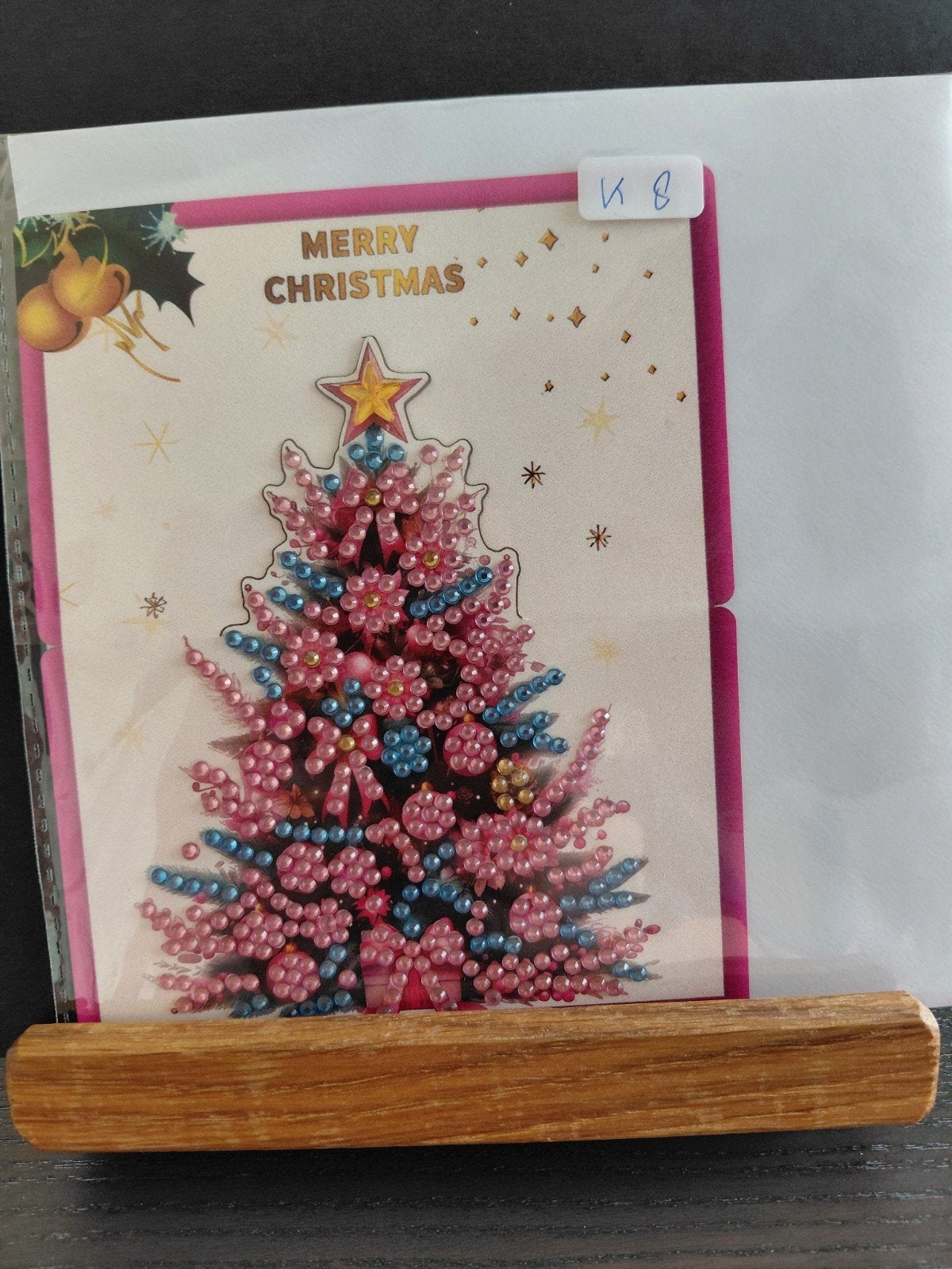 Diamond painting kerstkaart 5+1 gratis, Ophalen, Nieuw, Kerst