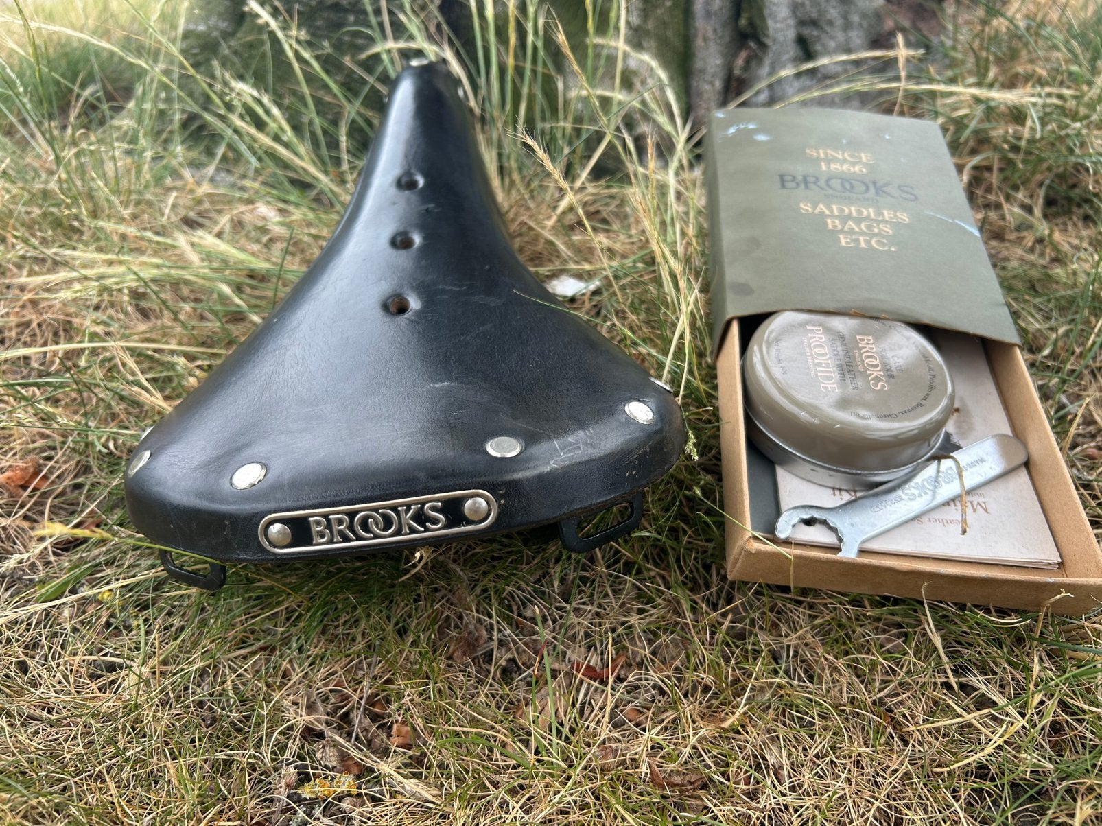 Brooks B17 zadel, Ophalen of Verzenden, Zo goed als nieuw, Zadel