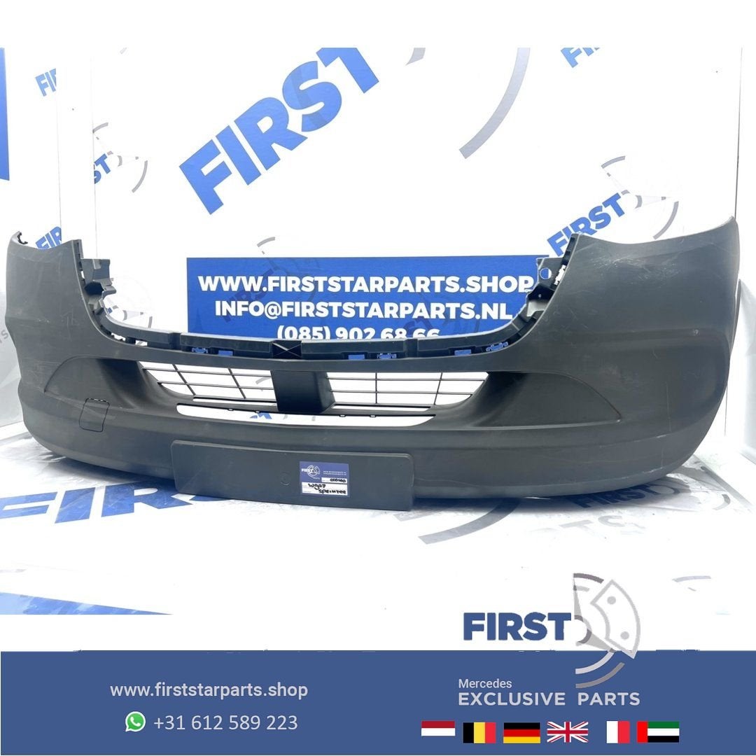 W907 SPRINTER VOORBUMPER ORIGINEEL MERCEDES BUMPER A90788027, Gebruikt, -, Voor, Ophalen of Verzenden